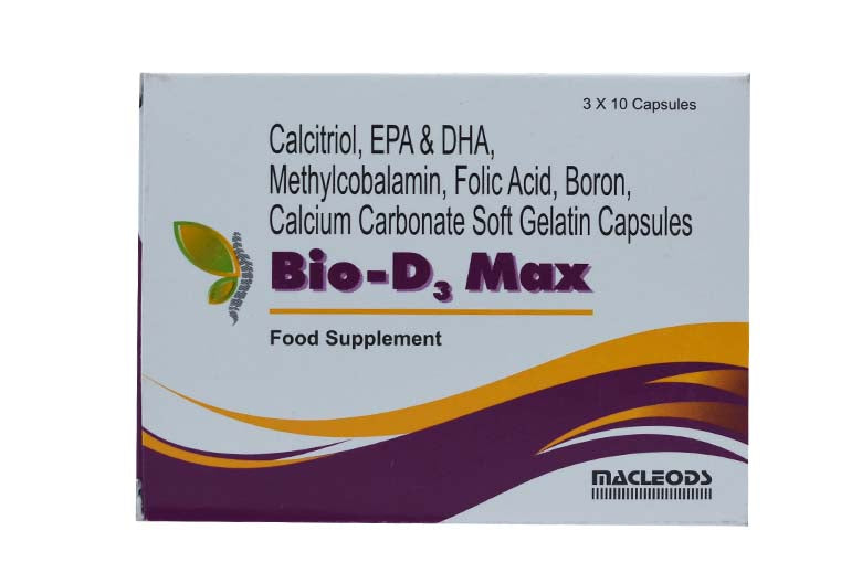 BIO D3 MAX CAPS 30*S