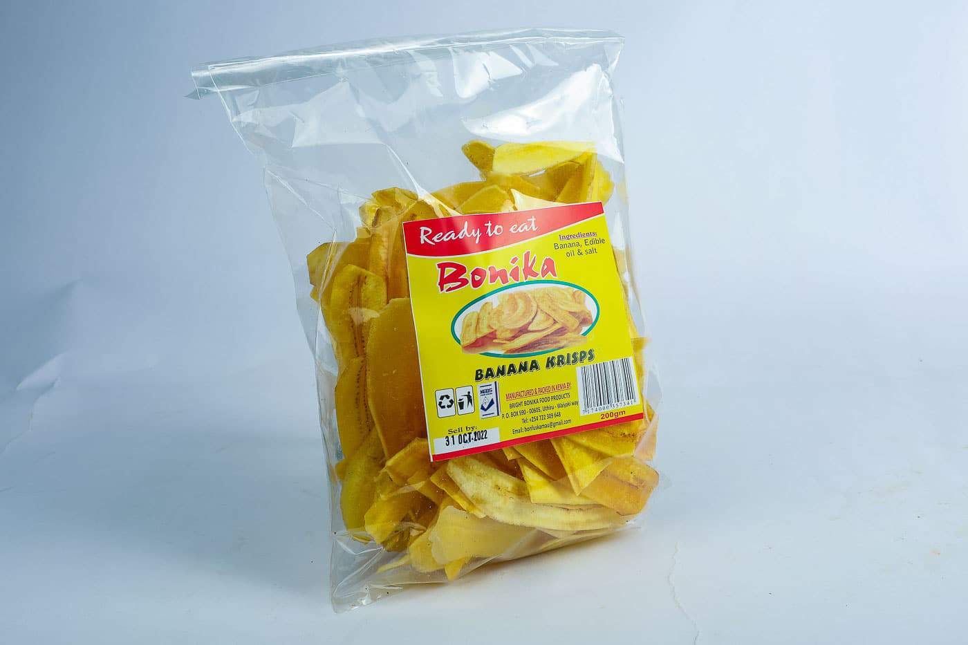 BONIKA BANANA CHILLI CRISPS 100G