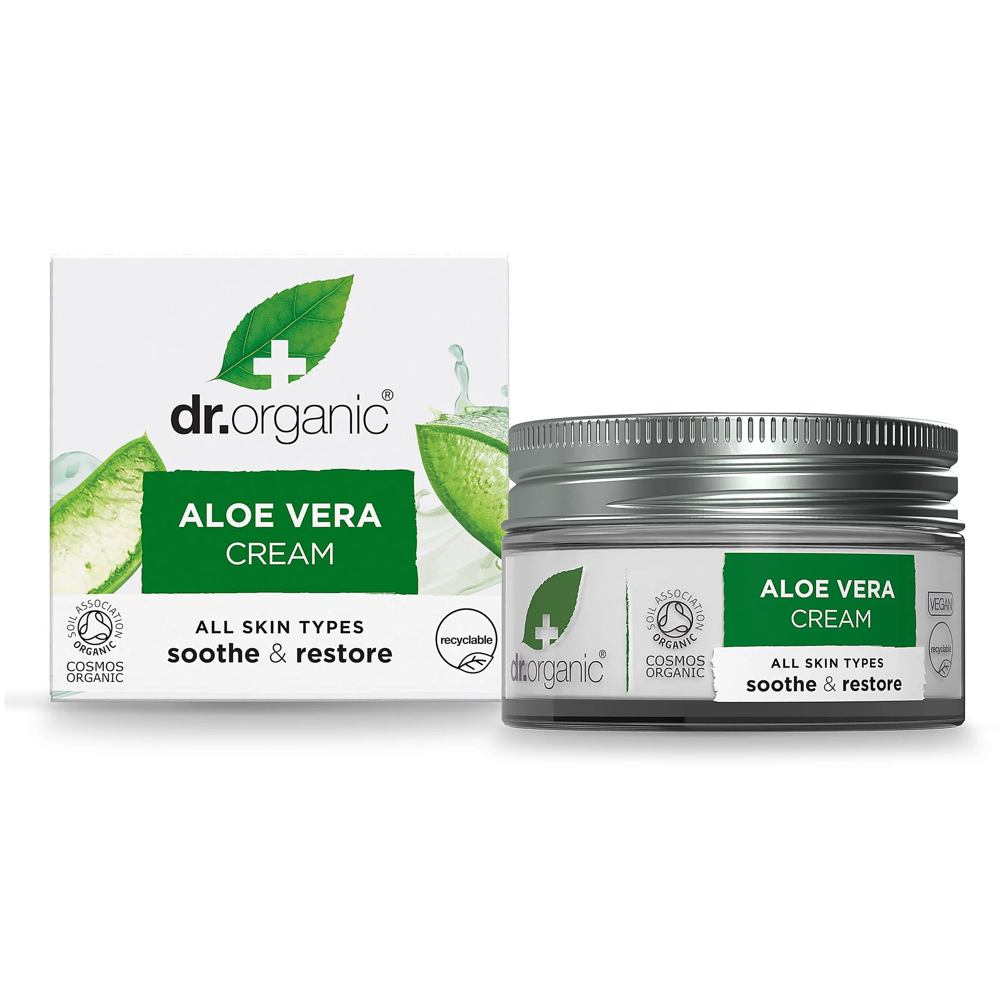 DR ORGANIC ALOE VERA CREAM 50ML