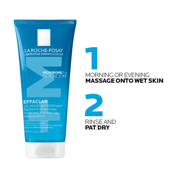 LRP EFFACLAR FOAM CLEANSER +M 200ML