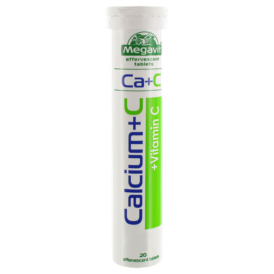 MEGAVIT CALCIUM + C 20 EFF TABS