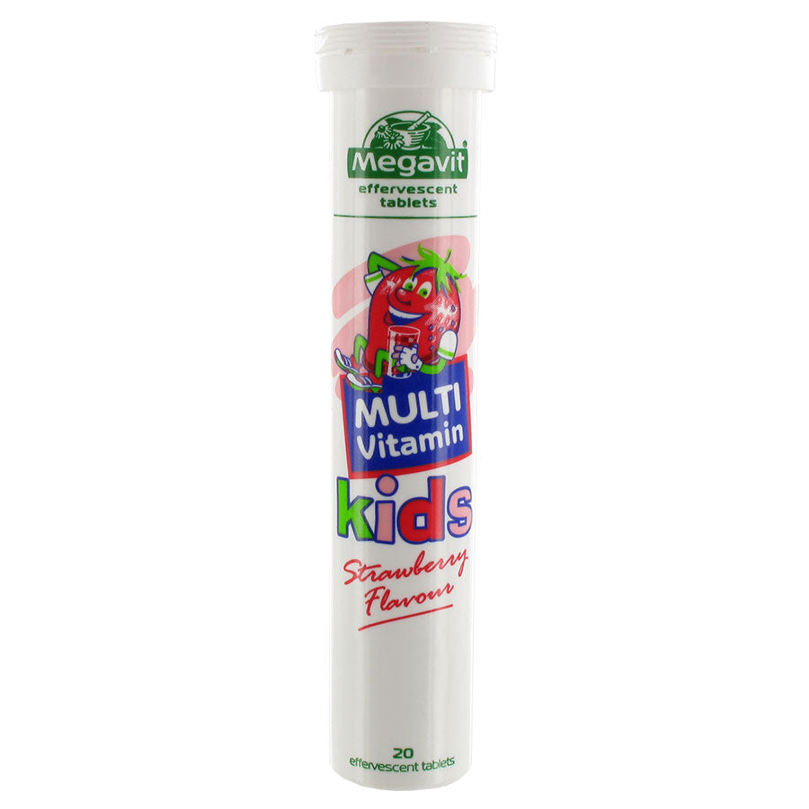 MEGAVIT MULTIVITAMINS FOR KIDS 20 EFF TABS