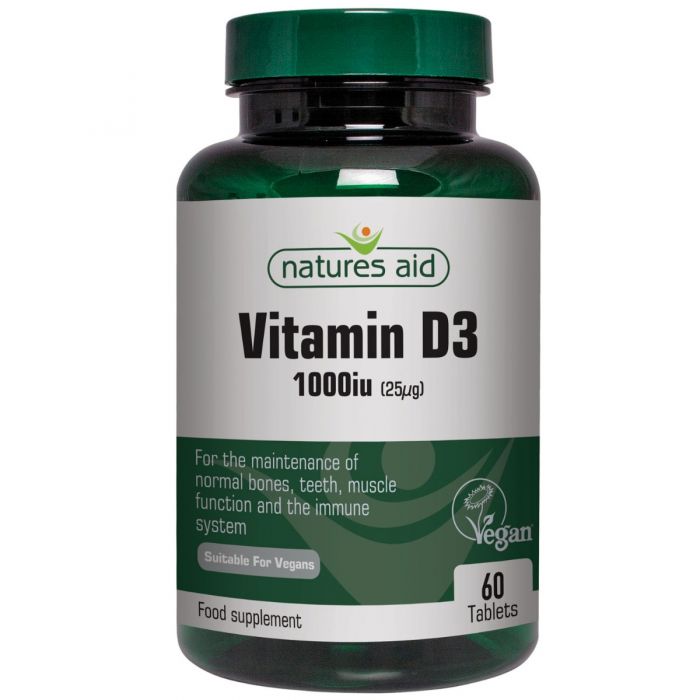 NA VITAMIN D3 1000IU (25UG) VEGETARIAN 90`S