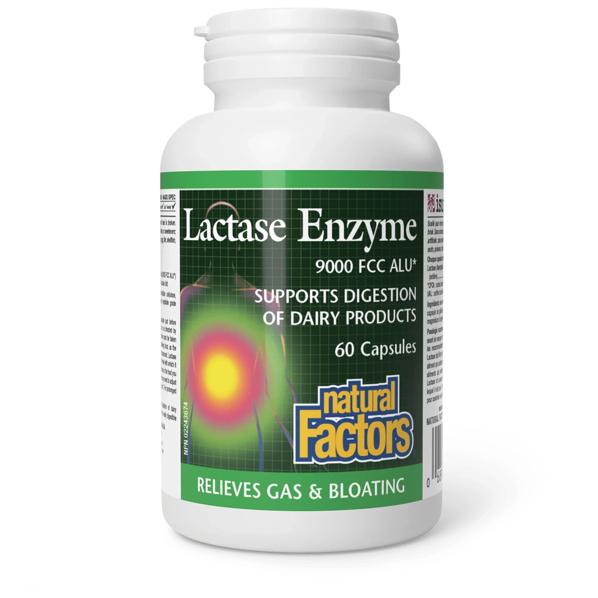 NF LACTASE ENZYME CAP 60