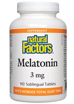 NF MELATONIN 3MG SUBTAB 90