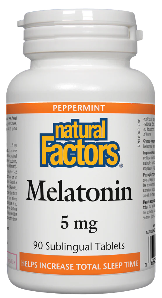 NF MELATONIN 5MG TABS 90`S