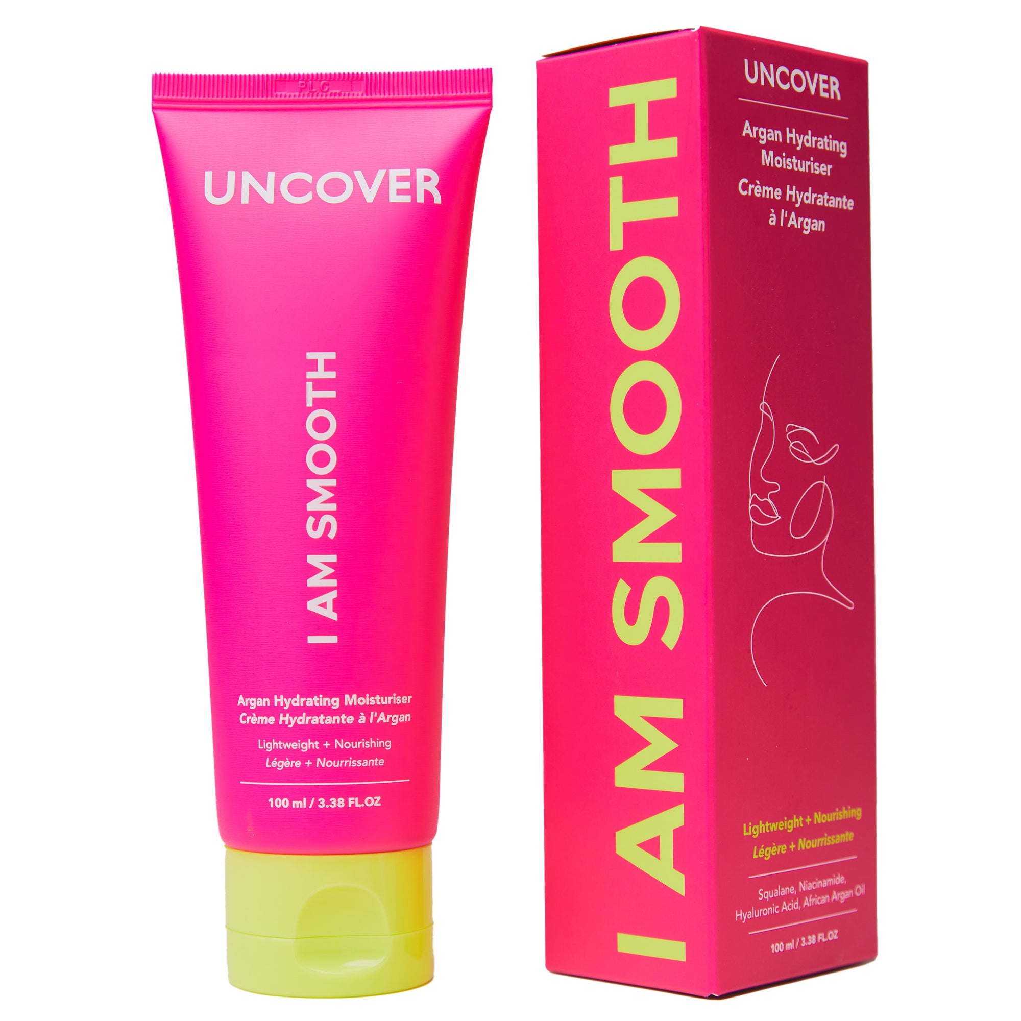 UNCOVER ARGAN HYDRATING MOISTURIZER 100ML